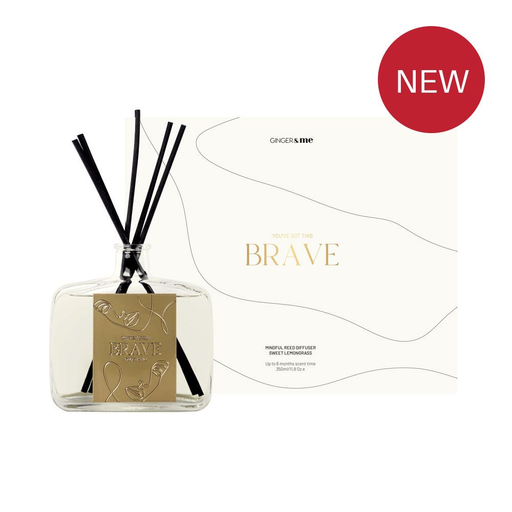 Mindful Reed Diffusers – Brave 350ml at Zen Day Spa, Potts Point Sydney