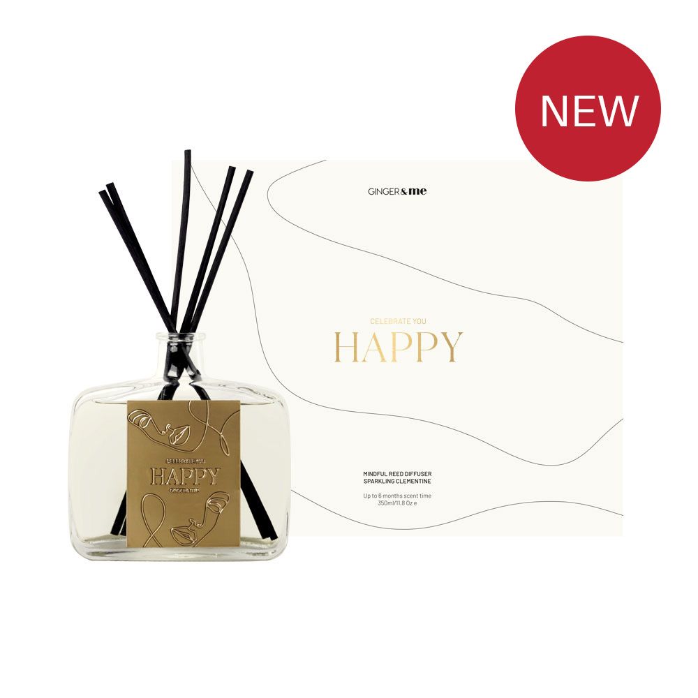 Mindful Reed Diffusers – Happy 350ml at Zen Day Spa, Potts Point Sydney