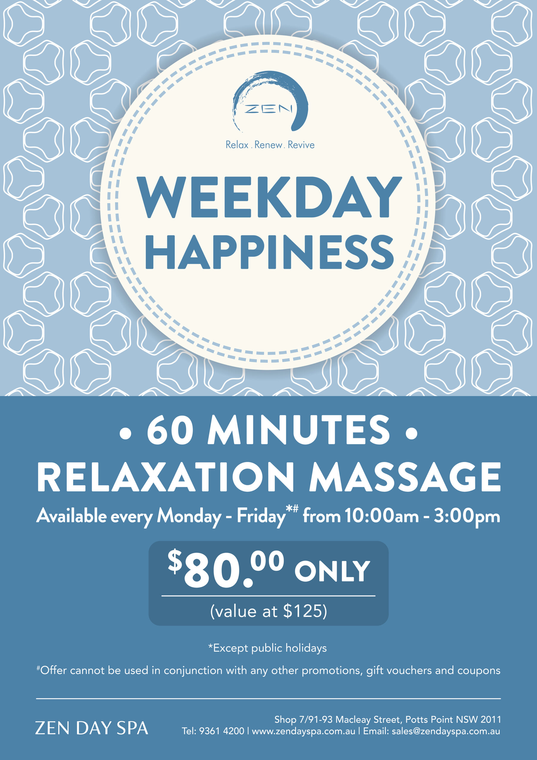 Weekday Spa Deals in Sydney: Why Midweek Is the Best Time to Book at Zen Day Spa, Potts Point Sydney
